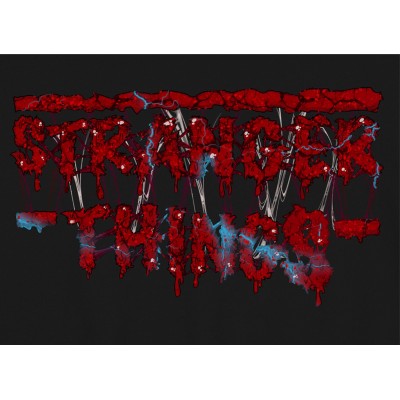 Унисекс ватена блуза STRANGER THINGS - Zombie Logo